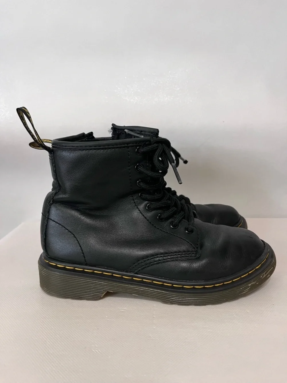 Dr Martens Black Leather Boots